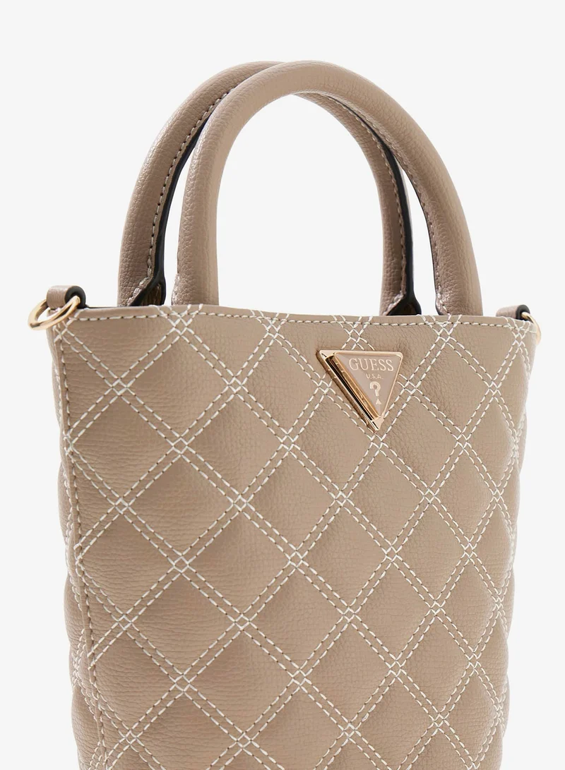 GUESS  Giully II Quilted Mini Tote for Women | Best Price UAE